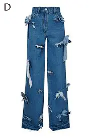 Bowed Jeans