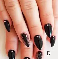 Mountain peak nail